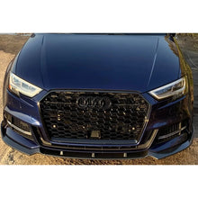 Nero lucido griglia stile RS per Audi A3 8V berlina, cabriolet, Sportback dal 2017