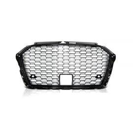 Nero lucido griglia stile RS per Audi A3 8V berlina, cabriolet, Sportback dal 2017