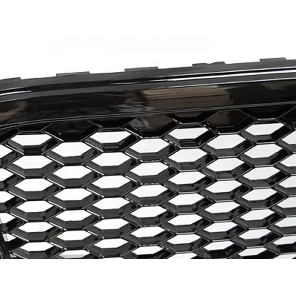 Nero lucido griglia stile RS per Audi A4 B8 berlina, wagon 2008-2011