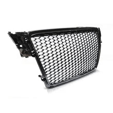 Nero lucido griglia stile RS per Audi A4 B8 berlina, wagon 2008-2011