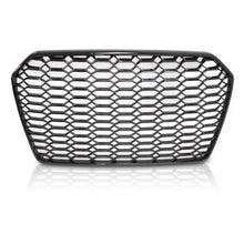 Carica l'immagine nel visualizzatore di Gallery, Nero lucido griglia stile RS per Audi A6 C7 berlina, wagon 2014-2018 per standard e S-line paraurti