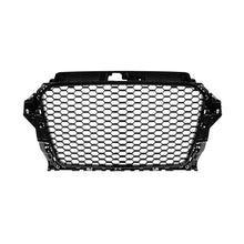 Griglia Audi A3 2013-2016 stile RS3 nera lucida senza PDC – vista 1