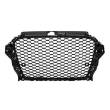 Griglia Audi A3 2013-2016 stile RS3 nera lucida con PDC – vista 1