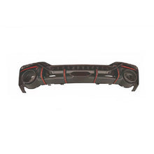 Diffusore Audi A5 2021-2024 stile RS5 S-line nero con terminali neri – vista 1