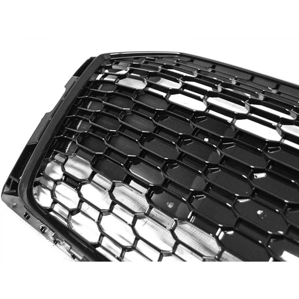 Griglia Audi A5 F5 2016-2019 stile RS5 nera con predisposizione telecamera e PDC