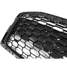 Carica l'immagine nel visualizzatore di Gallery, Griglia Audi A5 F5 2016-2019 stile RS5 nera con predisposizione telecamera e PDC