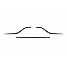 Nero lucido modanature per A design diffusore per Mercedes GLE SUV 2015-2019