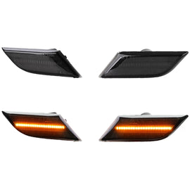 Nero LED lamella laterale frecce per VW T6.1 da 2020