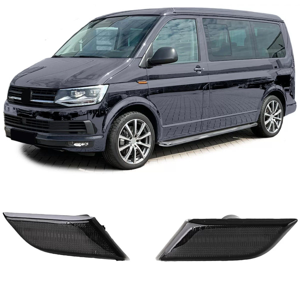Nero LED lamella laterale frecce per VW T6.1 da 2020