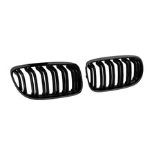 Nero M3 stile Griglie a doppio rene con doppia lamella per BMW Serie 3 E90 berlina, E91 Touring 2008-2012