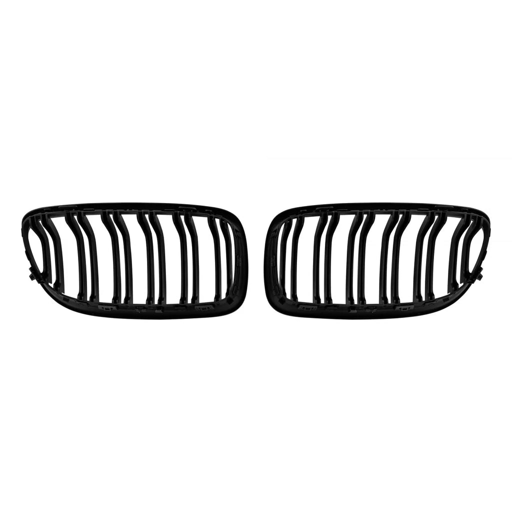 Nero M3 stile Griglie a doppio rene con doppia lamella per BMW Serie 3 E90 berlina, E91 Touring 2008-2012