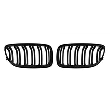 Nero M3 stile Griglie a doppio rene con doppia lamella per BMW Serie 3 E90 berlina, E91 Touring 2008-2012