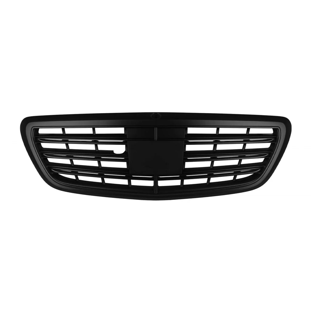 Nero opaco griglia tipo A design per Mercedes Classe S W222 2013-2020 per il modello con Distronic e Visione notturna