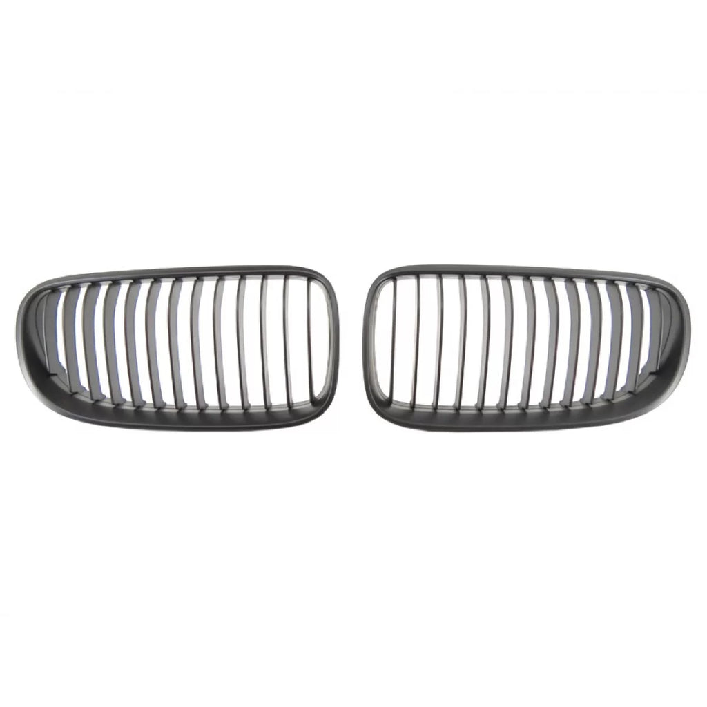 Nero opaco Griglie a doppio rene per BMW Serie 3 E92 coupe, E93 cabriolet 2010-2013