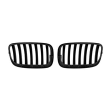 Carica l'immagine nel visualizzatore di Gallery, Nero opaco Griglie a doppio rene per BMW X5 E70 2007-2013, X6 E71 2008-2011