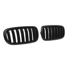 Carica l'immagine nel visualizzatore di Gallery, Nero opaco griglie a doppio rene per BMW X5 F15 2013-2018, X6 F16 2014-2019