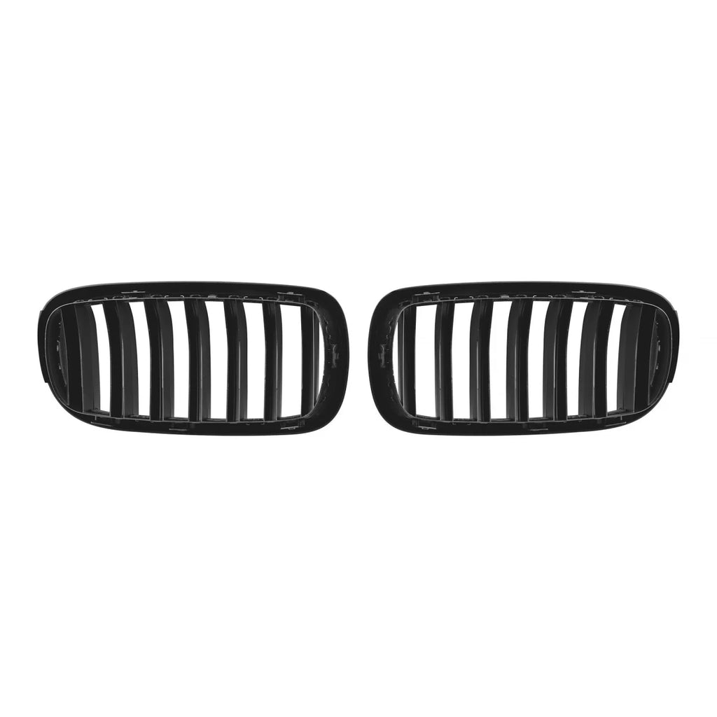 Nero opaco griglie a doppio rene per BMW X5 F15 2013-2018, X6 F16 2014-2019