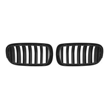 Carica l'immagine nel visualizzatore di Gallery, Nero opaco griglie a doppio rene per BMW X5 F15 2013-2018, X6 F16 2014-2019