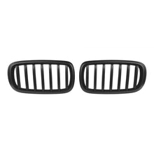 Carica l'immagine nel visualizzatore di Gallery, Nero opaco griglie a doppio rene per BMW X5 F15 2013-2018, X6 F16 2014-2019