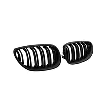 Carica l'immagine nel visualizzatore di Gallery, Nero opaco Griglie stile M5 a doppio rene per BMW Serie 5 E60 berlina, E61 Touring 2004-2010