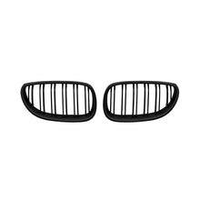 Carica l'immagine nel visualizzatore di Gallery, Nero opaco Griglie stile M5 a doppio rene per BMW Serie 5 E60 berlina, E61 Touring 2004-2010