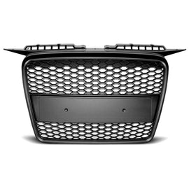 Nero opaco griglia stile RS per Audi A3 hatchback, Sportback 2005-2008 senza Sensore di parcheggio fori