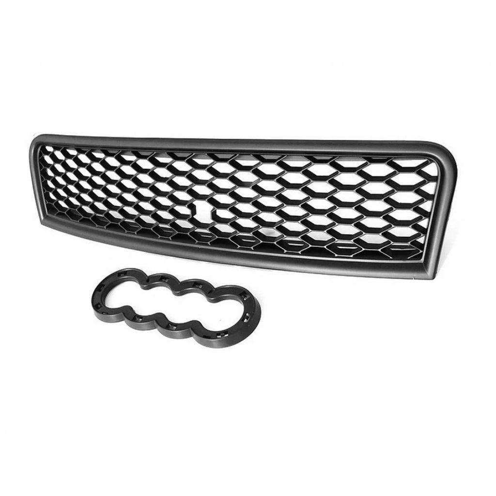 Nero opaco griglia stile RS per Audi A4 B6 berlina, wagon 2000-2004