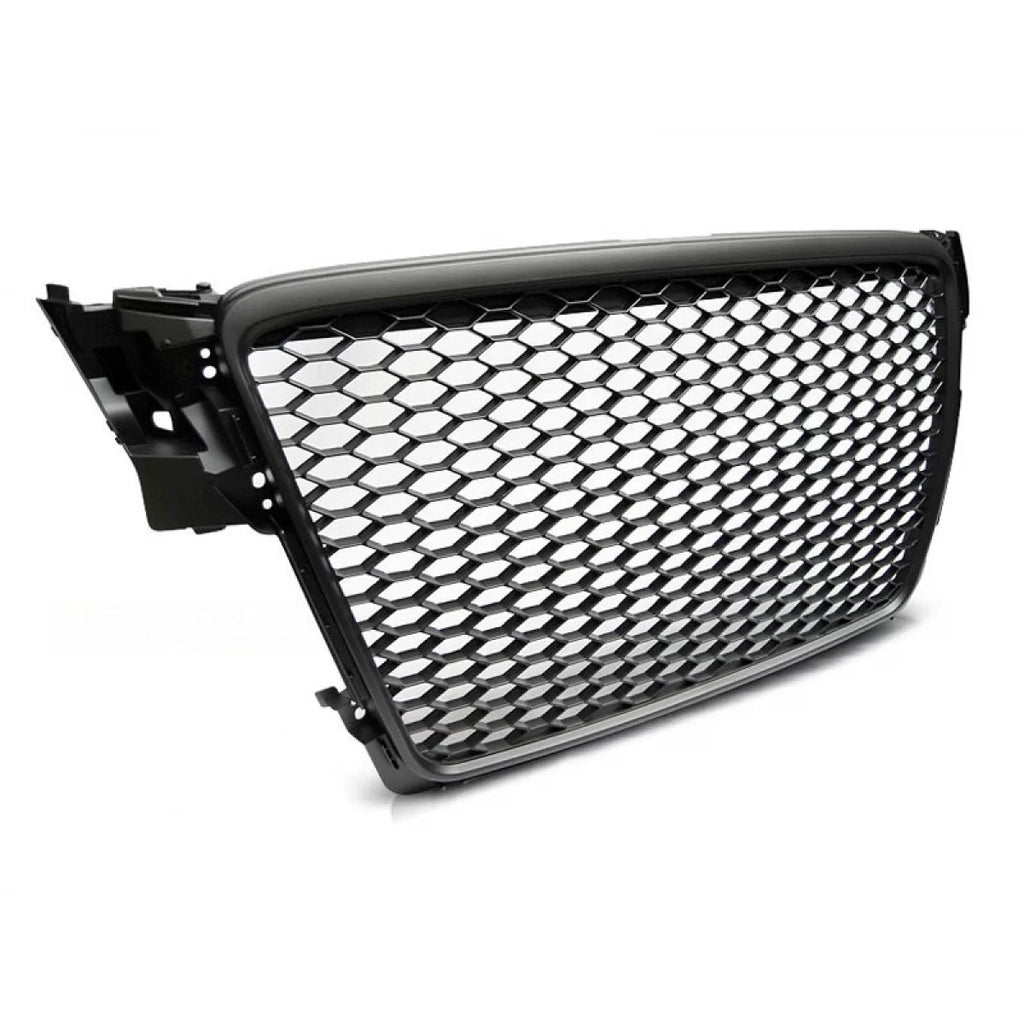 Nero opaco griglia stile RS per Audi A4 B8 berlina, wagon 2008-2011