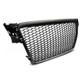 Nero opaco griglia stile RS per Audi A4 B8 berlina, wagon 2008-2011