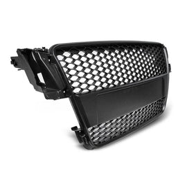 Nero opaco griglia stile RS per Audi A5 2007-2011 Sportback, coupe, cabriolet con standard o S-line paraurti