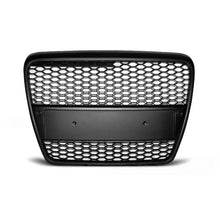 Carica l'immagine nel visualizzatore di Gallery, Nero opaco griglia stile RS per Audi A6 C6 berlina, wagon 2004-2008 con PDC