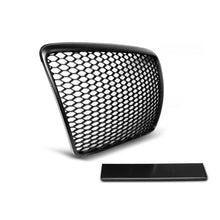 Carica l'immagine nel visualizzatore di Gallery, Nero opaco griglia stile RS per Audi A6 C6 berlina, wagon 2009-2011