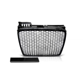 Nero vernice griglia tipo RS per AUDI A4 B7 berlina, AVANT 2004-2008 con paraurti standard