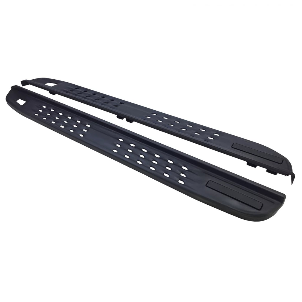 Nero perforated Pedane laterali per Ford Ranger T6 T7 T8 T9 inclusi Raptor