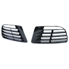 Carica l'immagine nel visualizzatore di Gallery, Nero ventilation griglia coperture per R20 paraurti coppia per VW Golf 6 5K1 09-13