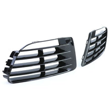 Carica l'immagine nel visualizzatore di Gallery, Nero ventilation griglia coperture per R20 paraurti coppia per VW Golf 6 5K1 09-13