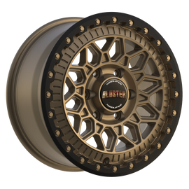 Cerchio in Lega Fondmetal OFF-ROAD BLUSTER (8400) 18x8 ET40 5x114.3 MATT BRAUN BLACK  LIP