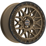 Cerchio in Lega Fondmetal OFF-ROAD BLUSTER (8400) 20x9 ET25 6x139.7 MATT BRAUN BLACK  LIP