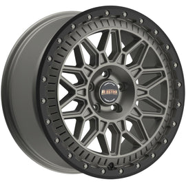Cerchio in Lega Fondmetal OFF-ROAD BLUSTER (8400) 18x8 ET55 5x118 MATT TITANIUM BLACK LIP