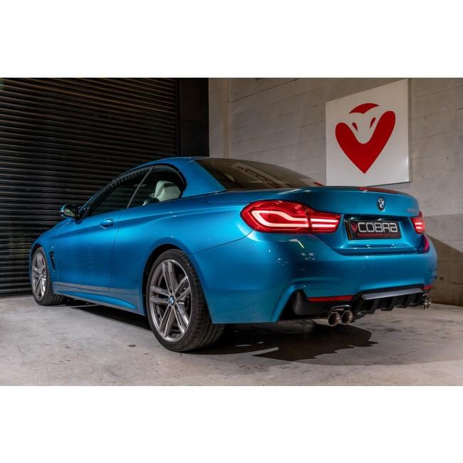 Kit Conversione Quadrupla Uscita Cobra Sport per BMW 420i (F32/F33/F36) (13-20)