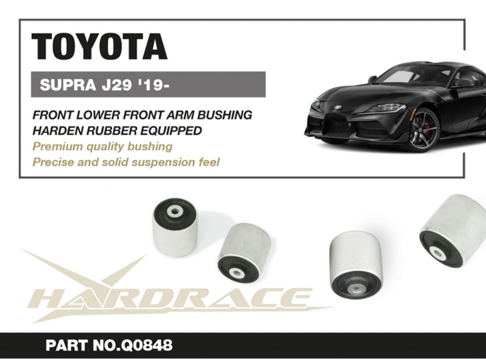 Boccole anteriori bracci inferiori anteriori Hardrace BMW Serie 2, 3 e 4, X3, X4 e Z4 e Toyota Supra MK5 – 2 pezzi – foto 2