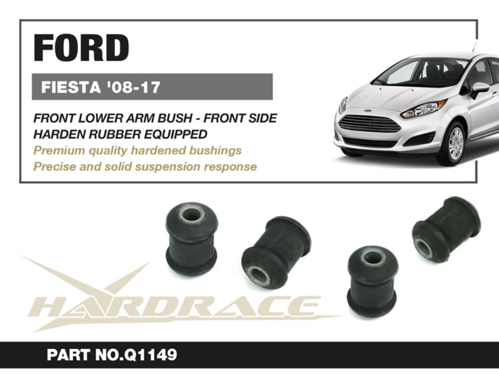 Boccole anteriori bracci inferiori anteriori Hardrace Mazda 2 DE e Ford Fiesta MK7 – 2 pezzi – foto 2