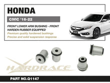 Boccole anteriori per bracci inferiori anteriori Hardrace Honda Civic 5 porte – 2 pezzi – foto 2
