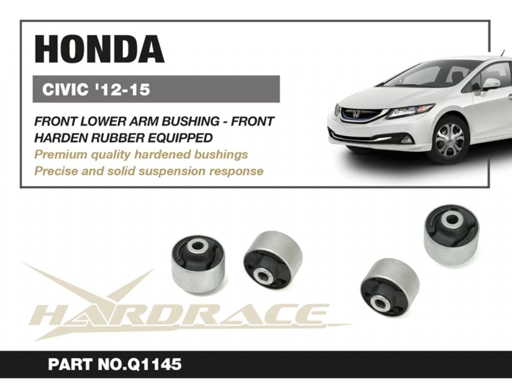 Boccole anteriori per bracci inferiori anteriori Hardrace Honda Civic MK9 FG e FB – 2 pezzi – foto 2