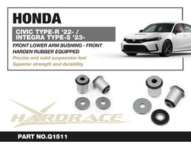 Boccole anteriori per bracci inferiori anteriori Hardrace Honda Civic Type R MK11 FL5 – 4 pezzi – foto 2