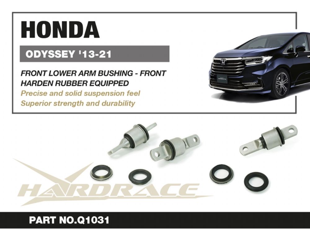 Boccole anteriori per bracci inferiori anteriori Hardrace Honda Odyssey RC1, RC2 e RC4 – 4 pezzi – foto 2