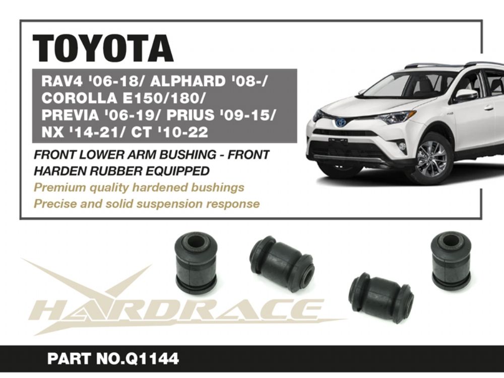 Boccole anteriori per bracci inferiori anteriori Hardrace Lexus e Toyota – 2 pezzi – foto 2