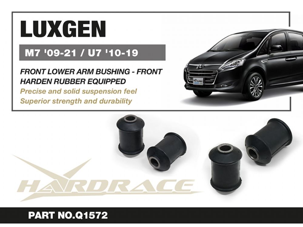 Boccole anteriori per bracci inferiori anteriori Hardrace Luxgen M7 e U7 – 2 pezzi – foto 2
