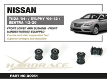 Boccole anteriori per bracci inferiori anteriori Hardrace Nissan Cube Z12 e Micra K12 – 2 pezzi – foto 2
