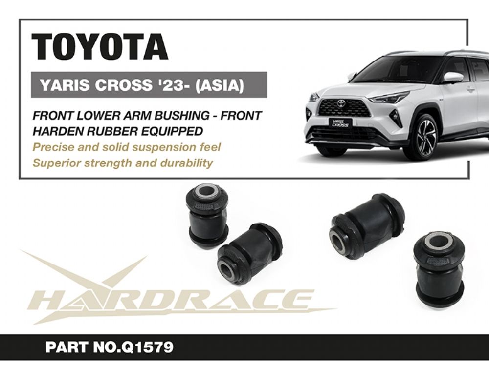 Boccole anteriori per bracci inferiori anteriori Hardrace Toyota Yaris Cross AC200 – 2 pezzi – foto 2